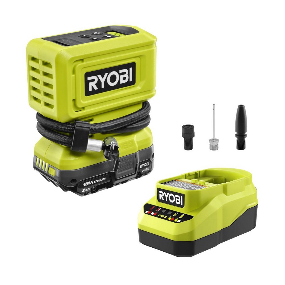 Inflador para llanta 18v 0-160 psi 2.0ah one+