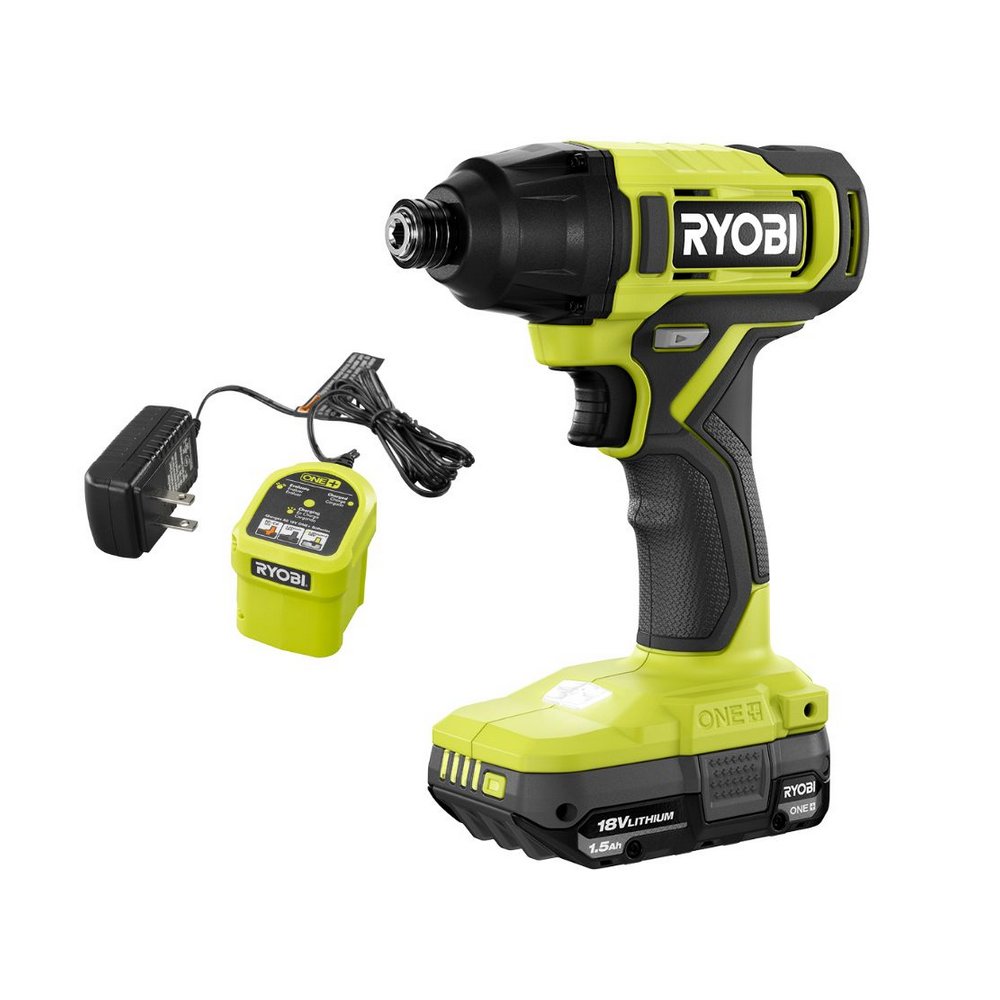 Atornillador de impacto inalámbrico 6.35 mm (1/4 pulgada) 18v one+ - 1.5 ah