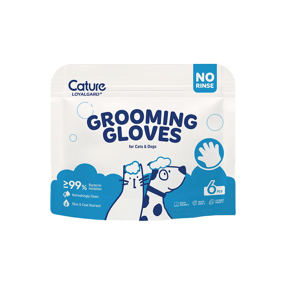 Guantes para baño seco cature