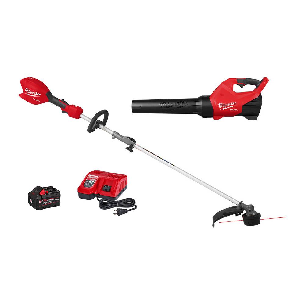 Trimmer 18 (45.72 cm) inalambrico + sopladora 18v + bat 8.0 ah + cargador