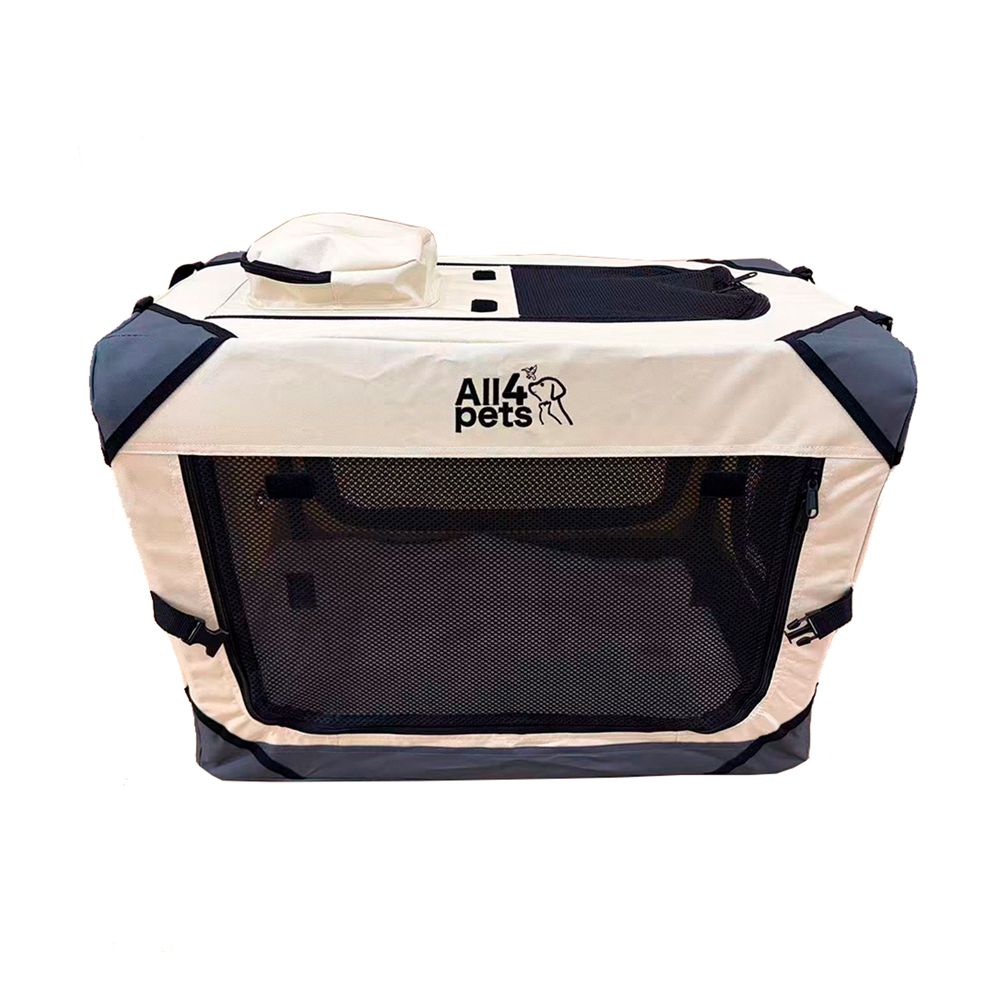 Transportador para mascota 67x46x46 cm beige
