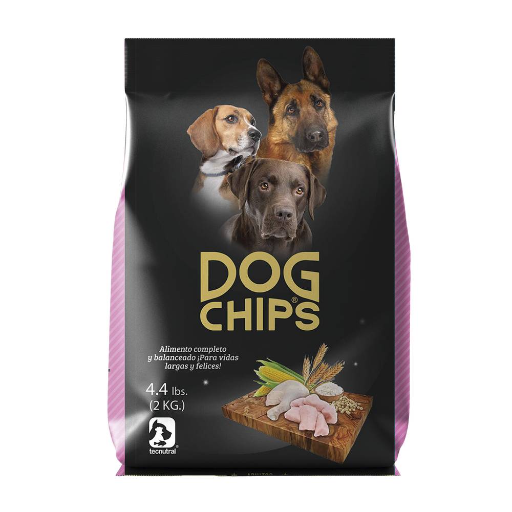 Comida para perro adulto 2 kg (4.4 lb) sabor carne, pollo y vegetales