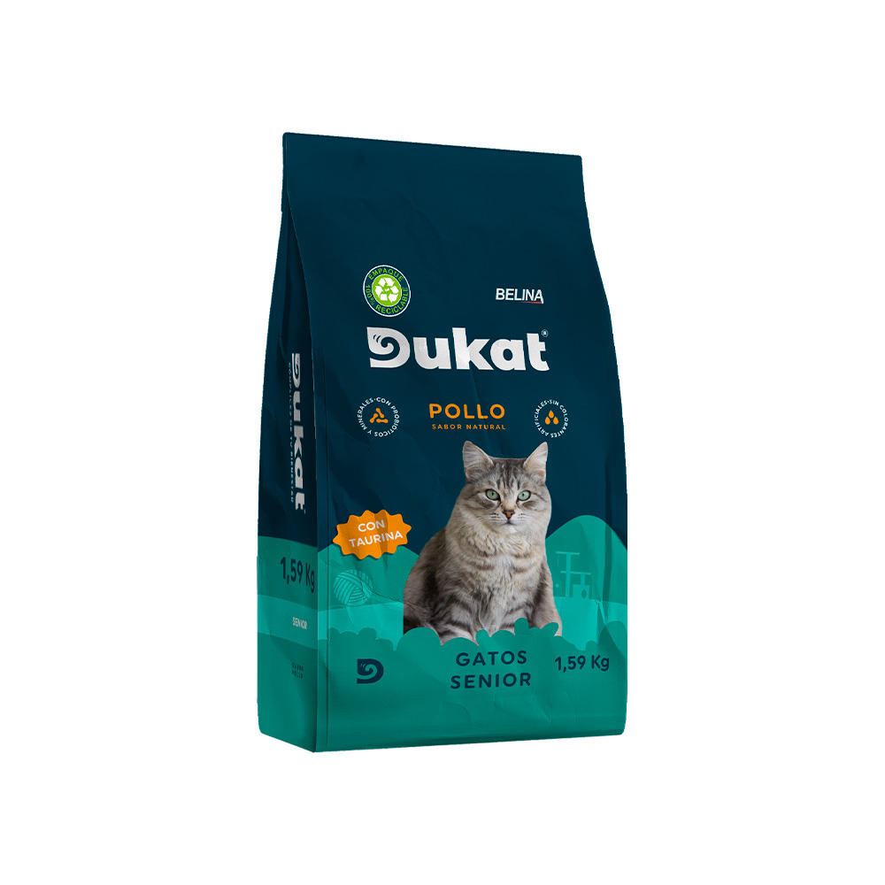 Alimento para gatos seniors 1.59 kg