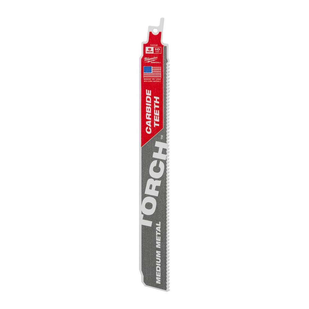 Segueta para sierra sable 9 pulgadas (30.48cm) 10tpi metal torch