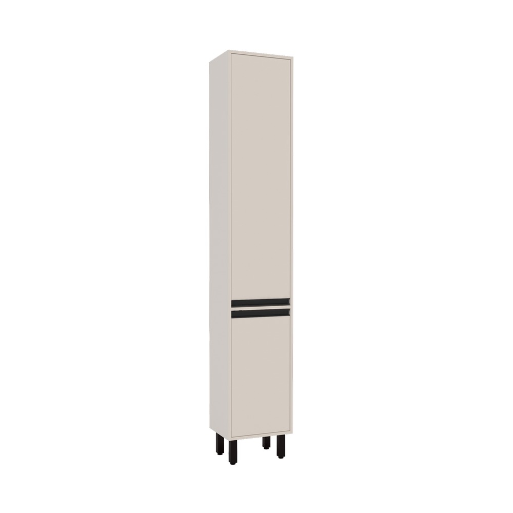 Mueble auxiliar para cocina 214x36.8x29 cm crema