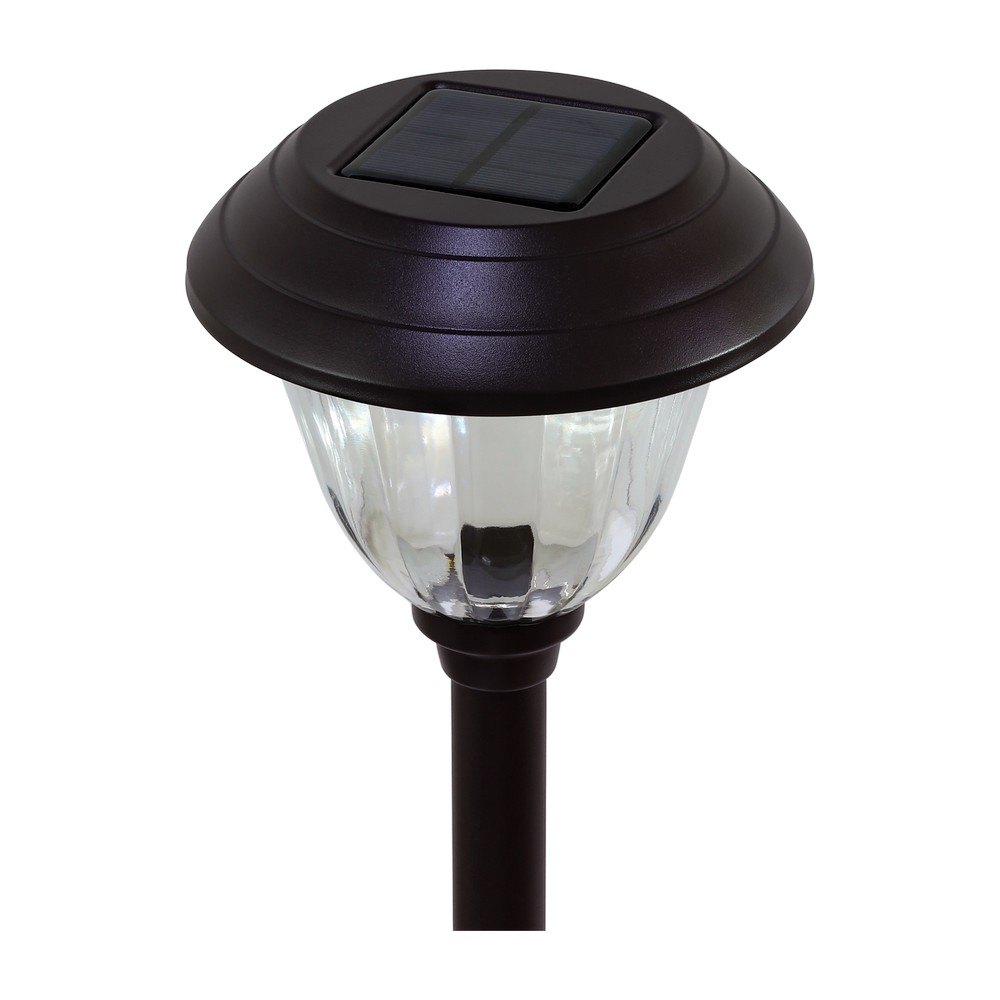 Lampara de estaca solar bronce aceitado 0.5w luz neutra lumenes