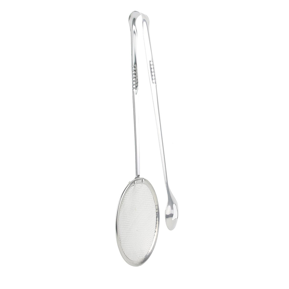 Tenaza para freir de acero inoxidable 28.5 cm