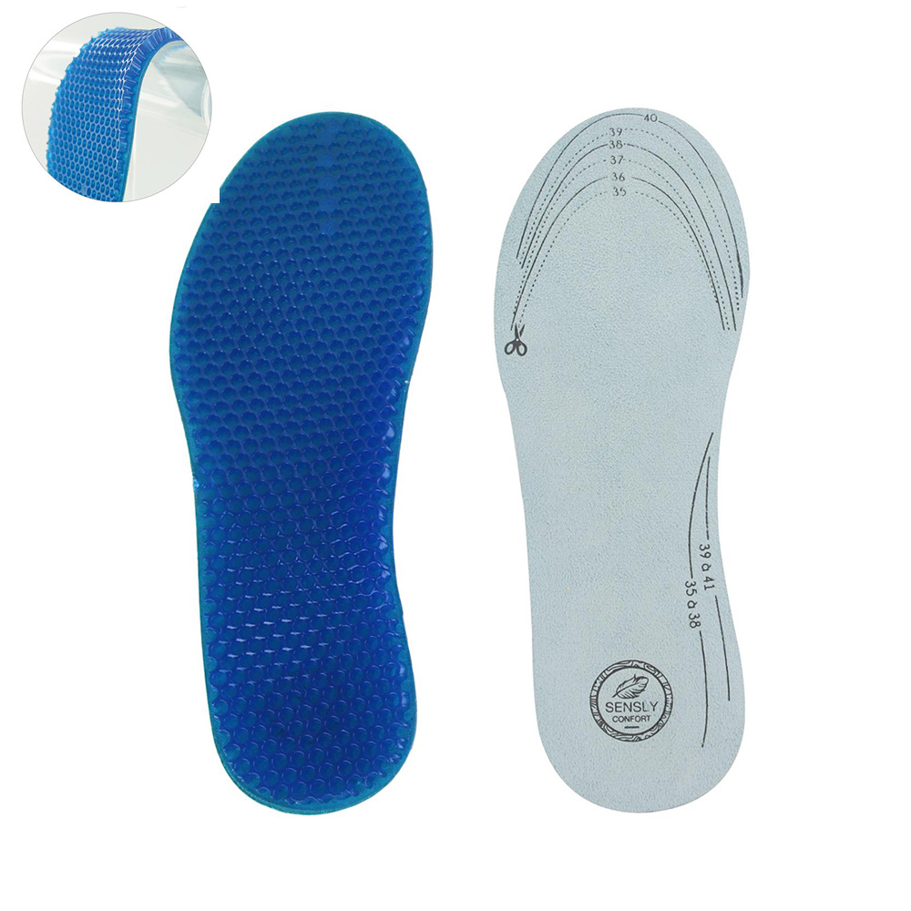 Plantilla de gel personalizable para zapatos resistente sc28992