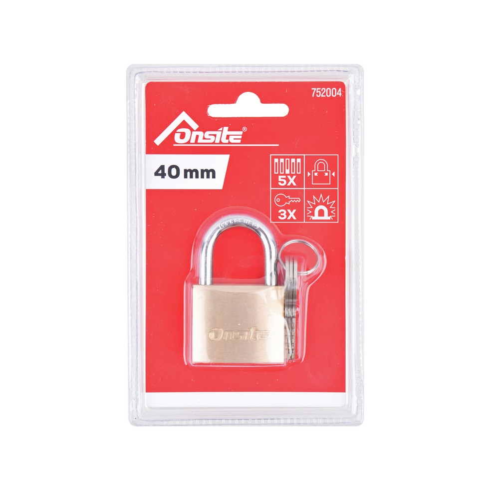 Candado laton 40 mm