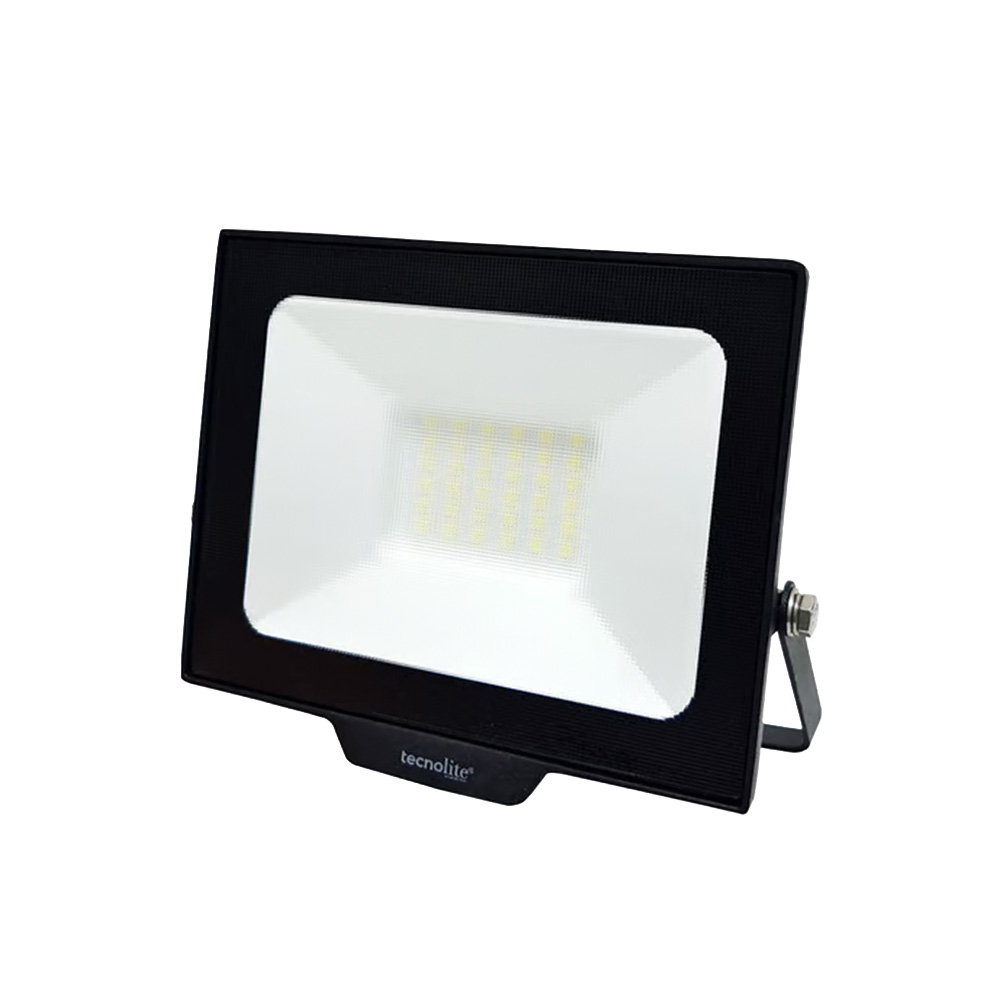 Reflector led 30w luz calida ip66 ik07 tecnolite 30lqledm30mvn