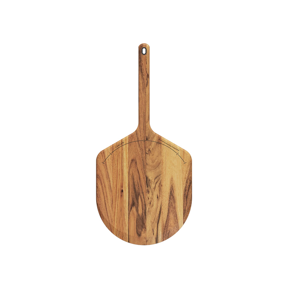 Tabla de madera para pizza 14 pulgadas