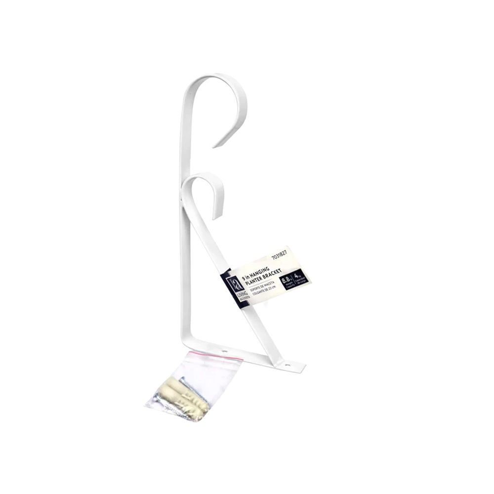 Soporte blanco para plantas de 23 cm