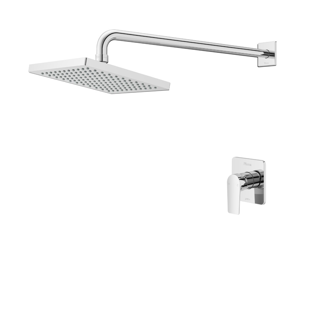Mezclador para ducha monomando cromado