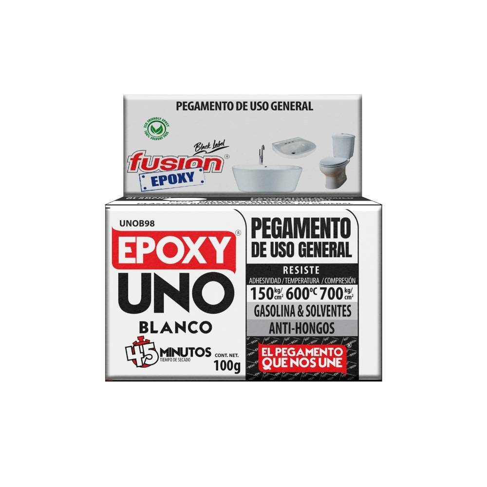 Pegamento epoxico uso general blanco 100 g