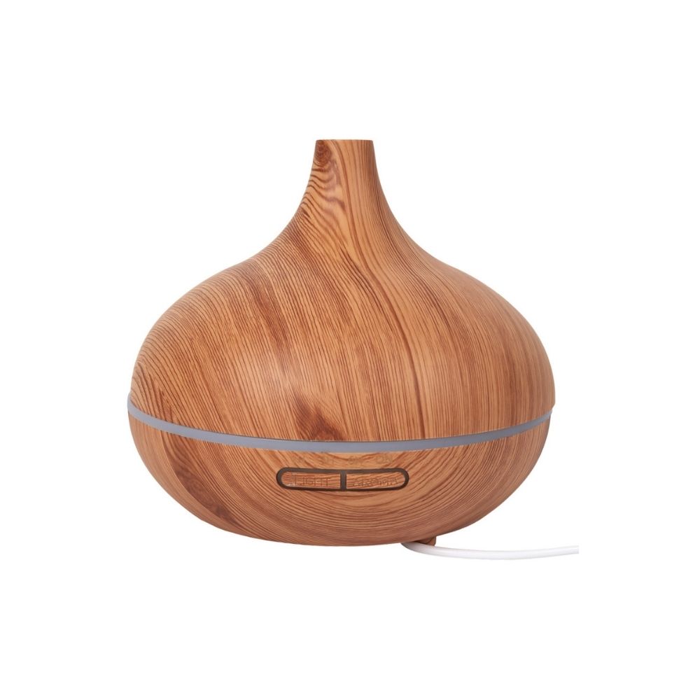 Difusor led efecto madera