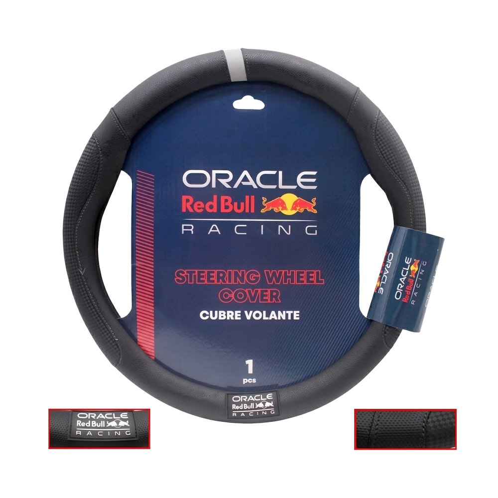 Forro para volante negro-gris
