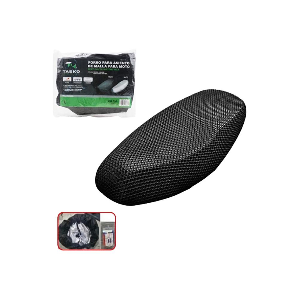 Forro para asiento de moto reversible