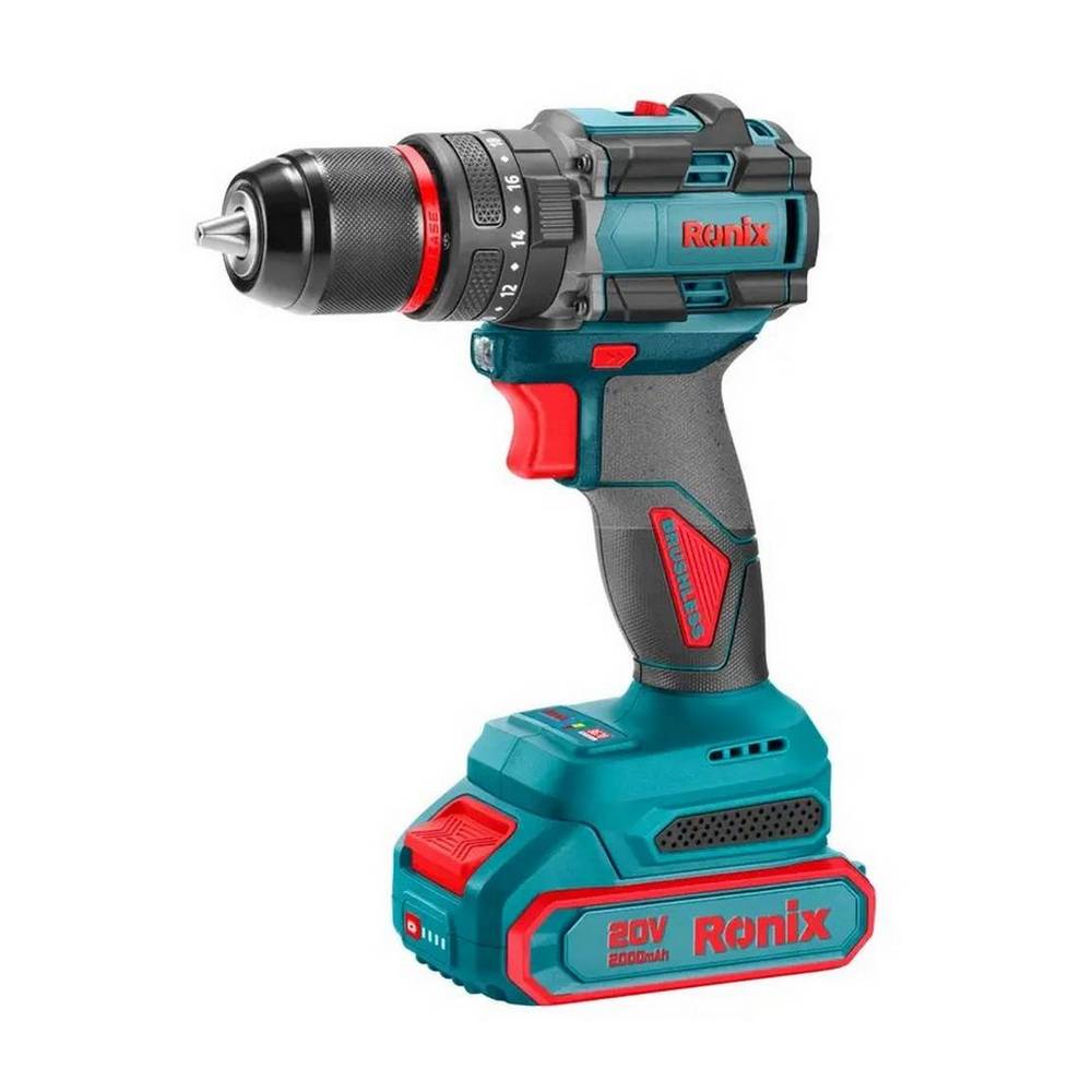 Taladro percutor inalámbrico 13 mm (1/2 pulgada) 20 v - 2.0 ah