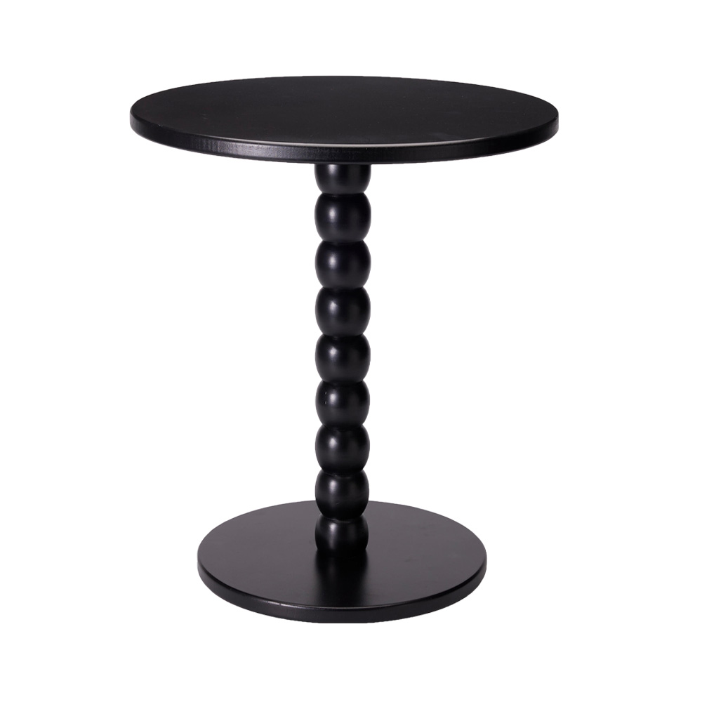 Mesa auxiliar de 35x40cm black