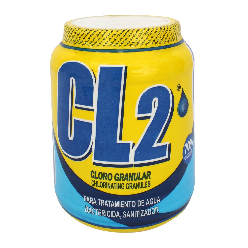 CLORO 70% GRANULADO 2 lb (0.90 kg)