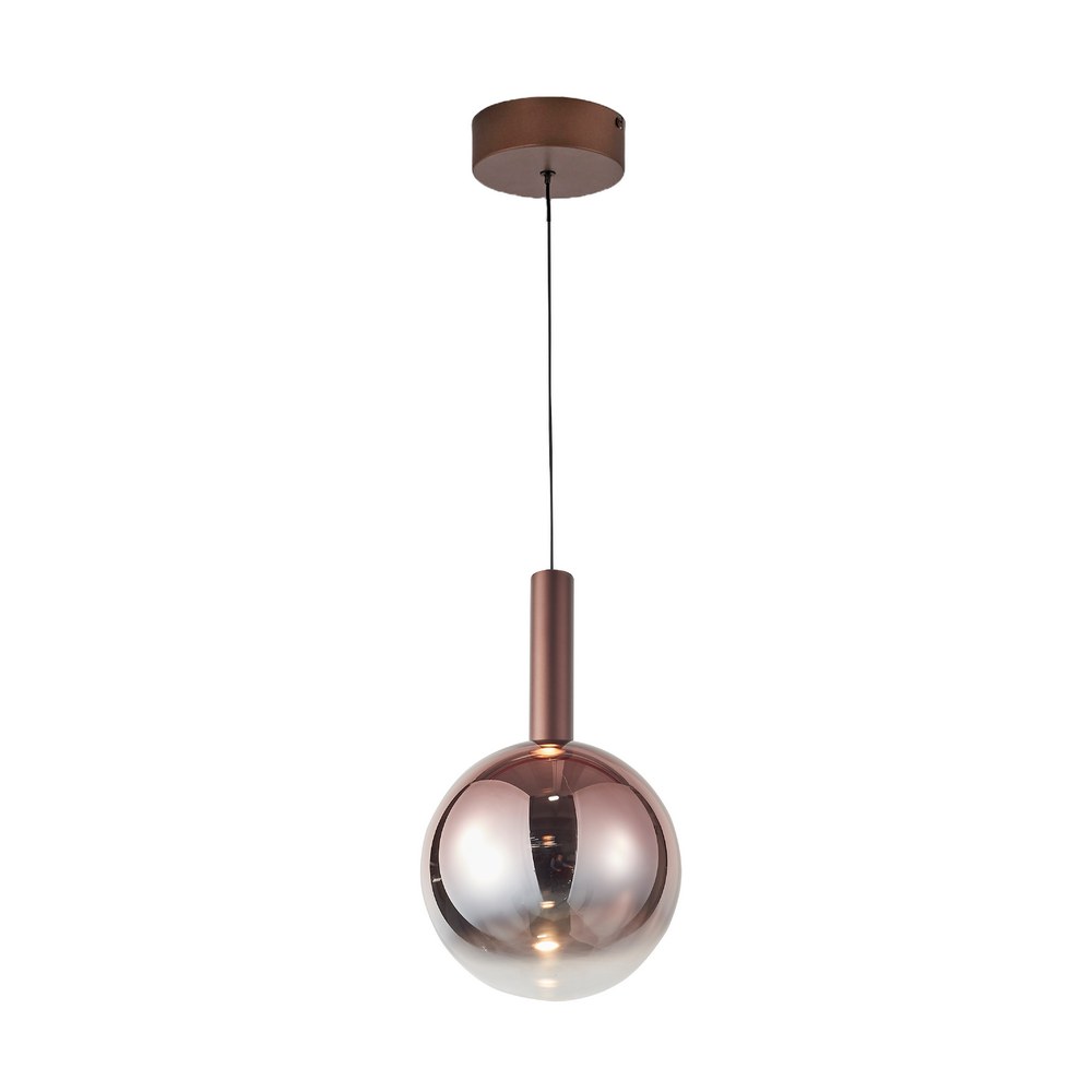 Lampara colgante led cafe 8w