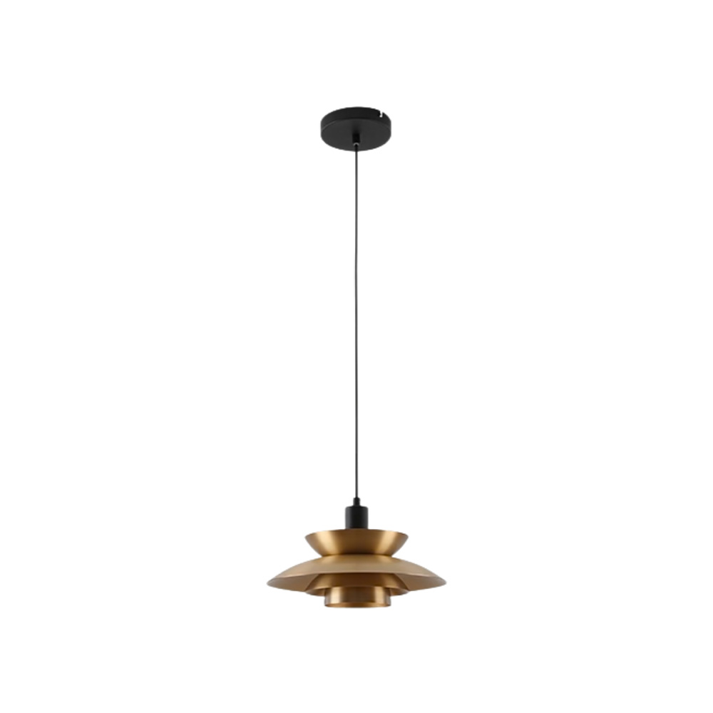 Lampara colgante e27 max40w 100-240v metalica