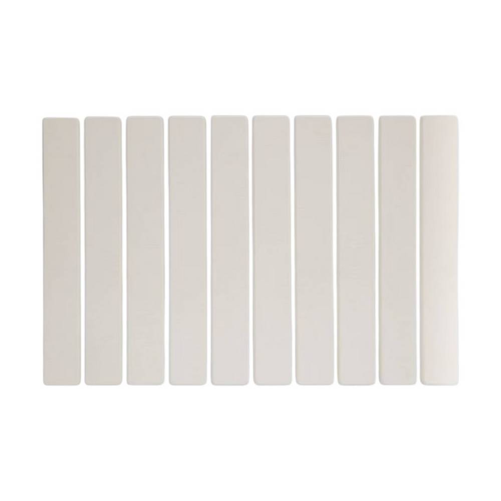 Alfombra para baño diatomita 60x39x0.9cm blanco