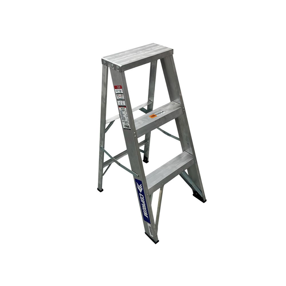 Escalera tijera aluminio 3 pies (91.45 cm) 150 kg