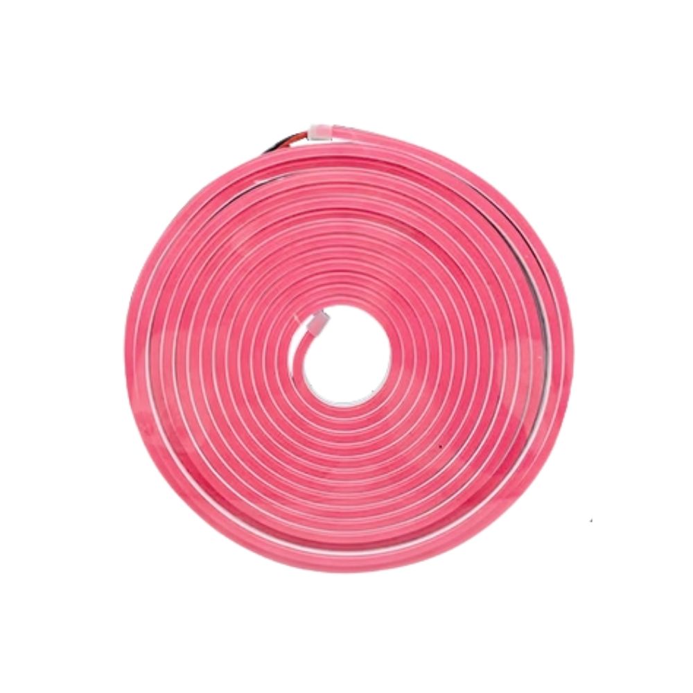 Tira de luz neon flexible rosado