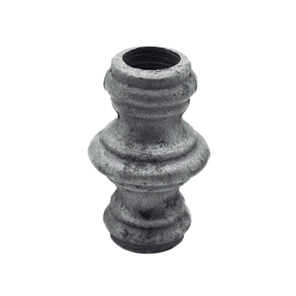 Macolla hierro redondo h=67 l=40mm d 14.5 mm (p)