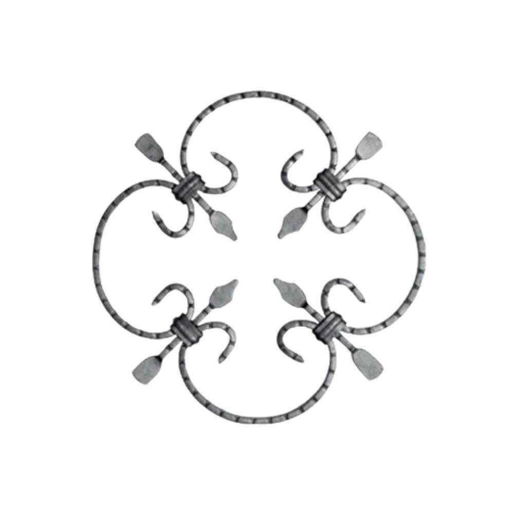 Roseta h=250 x l=250 e 10x5mm cuad