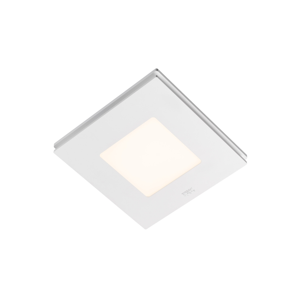 Cobertor magnetico con luz p/extractor aire 30.5 x 30.5 cm blanco