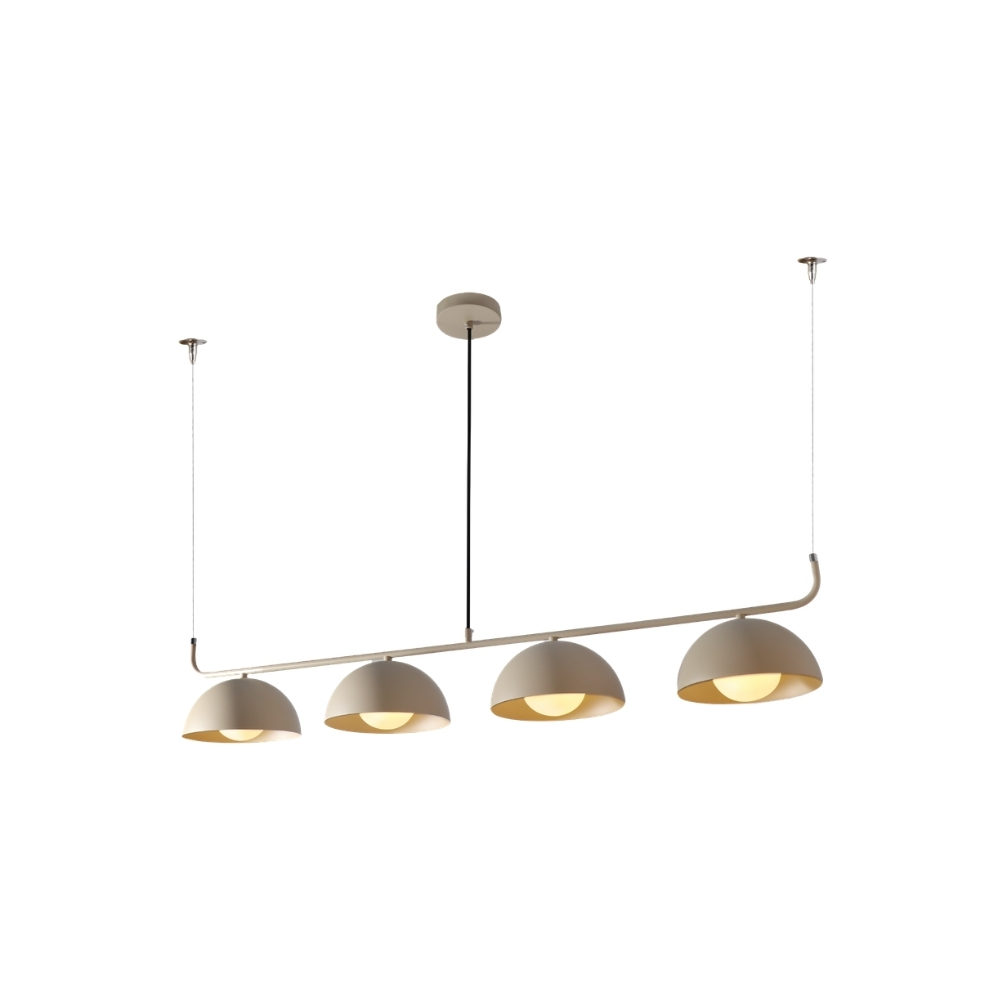 Lampara colgante 4xg9 gris