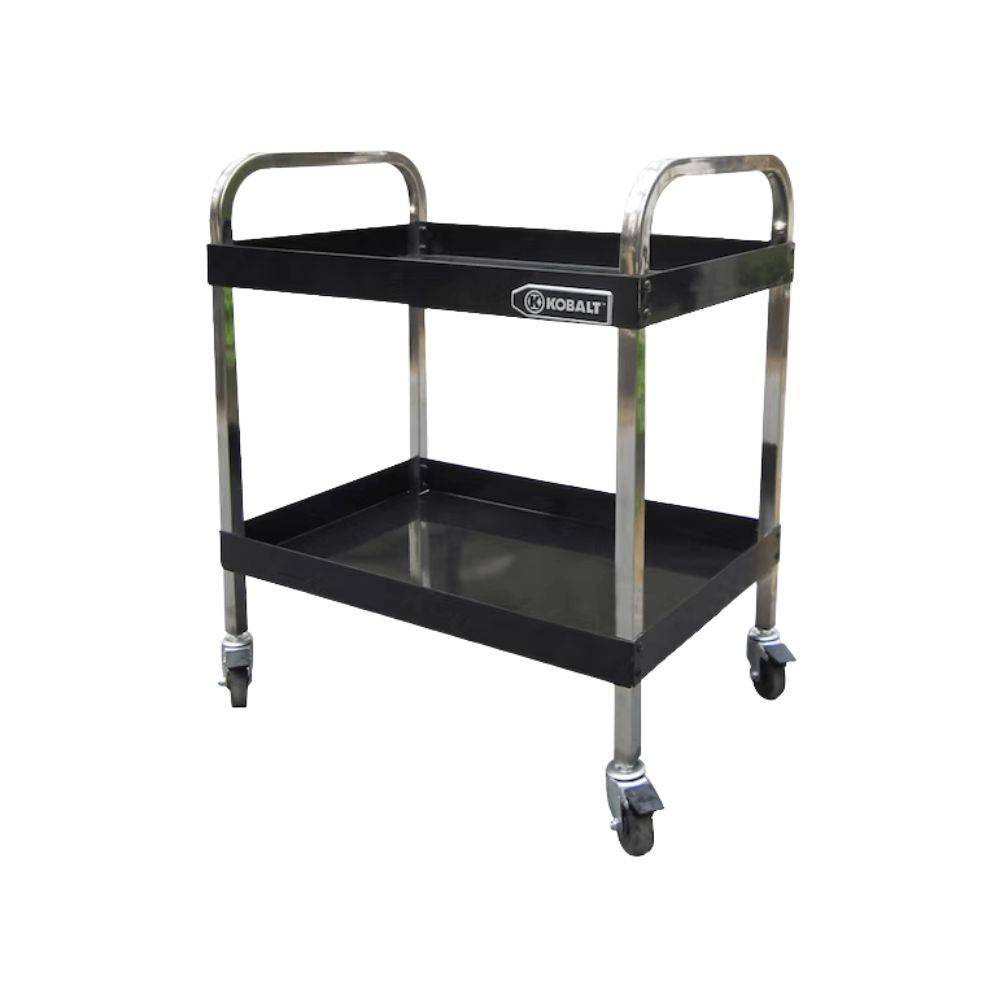 Carrito de trabajo para bbq 2 niveles