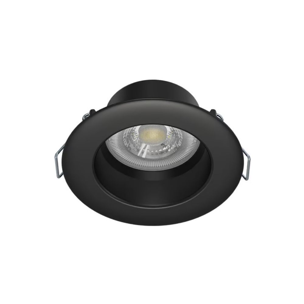 Lampara ojo de buey neutra 4w negro