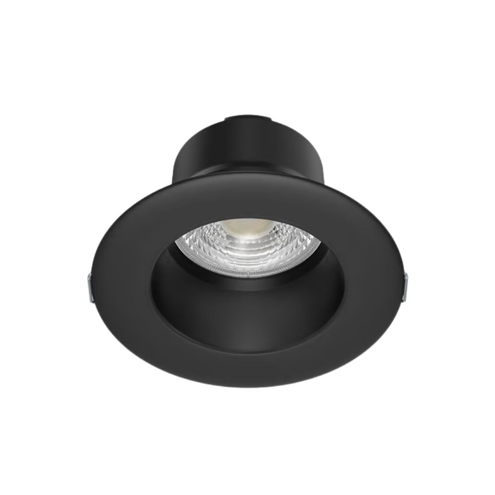 Lampara ojo de buey luz neutra 6w negro