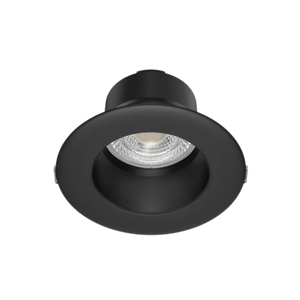Lampara ojo de buey luz dia 6w negro