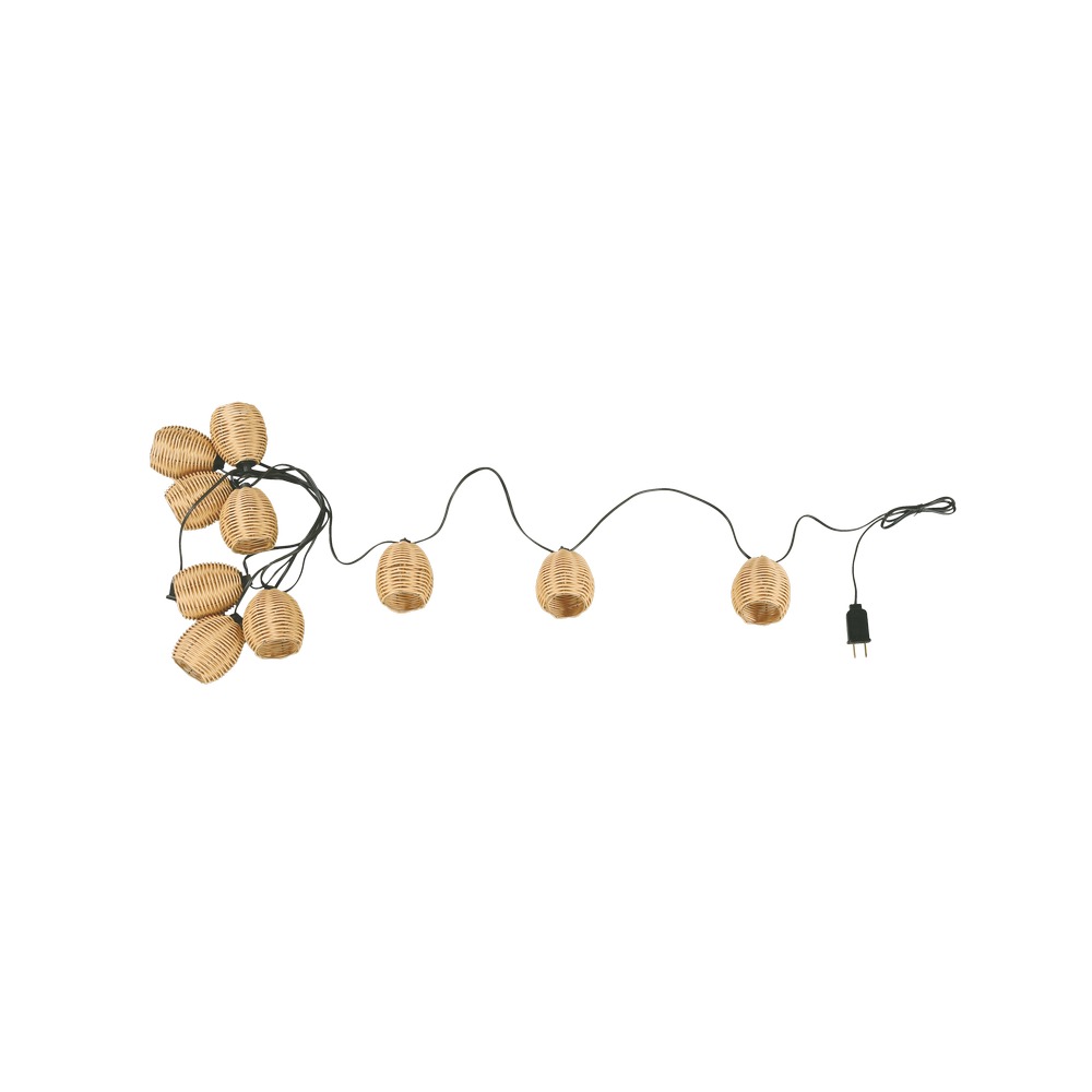 Extension de luces led exterior crema 10l e12 6w 2700k
