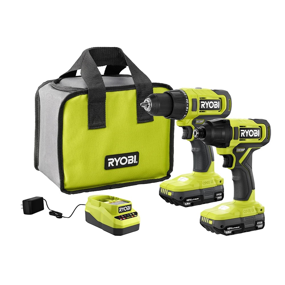 Barreno percutor + ator impacto 18v