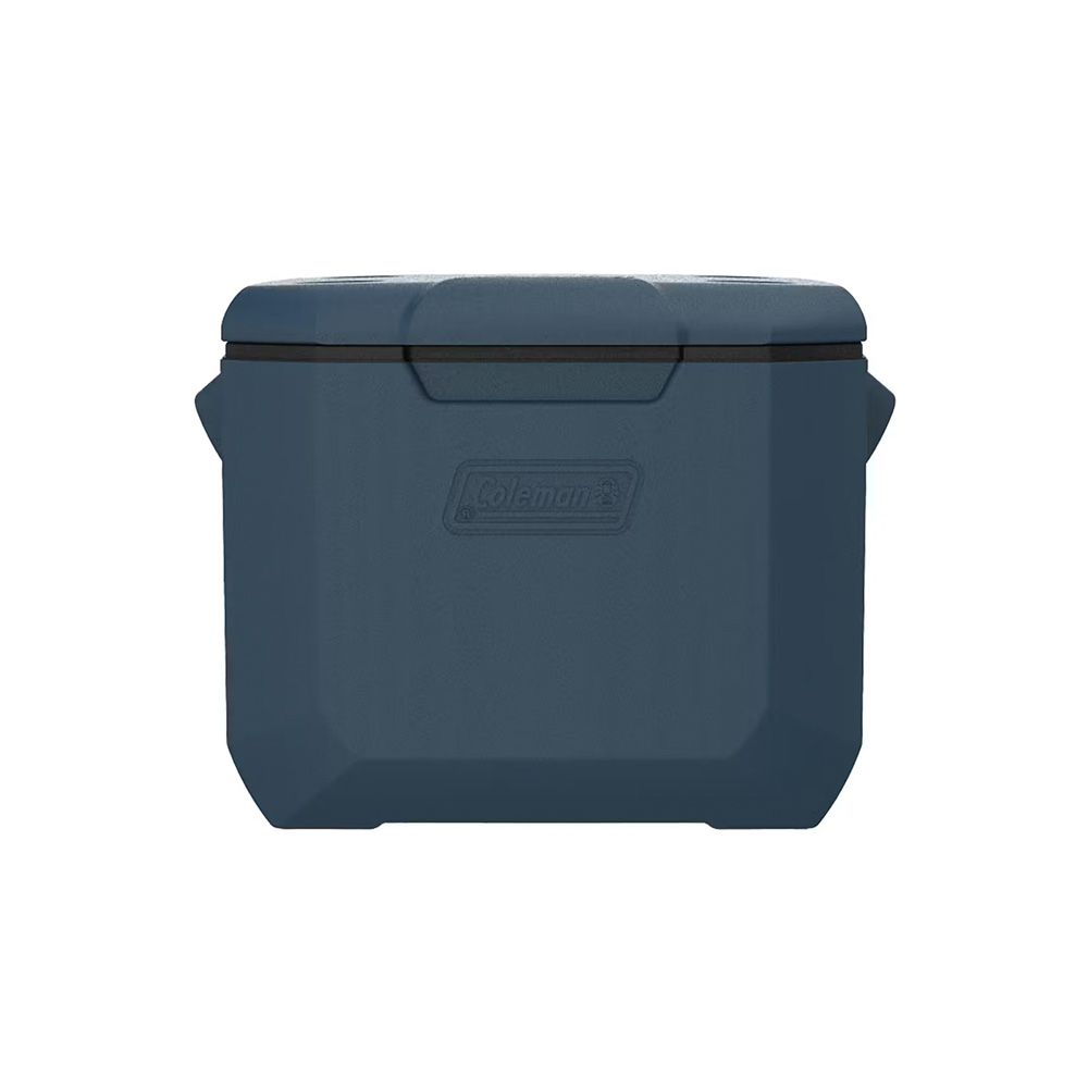 Hielera 60qt azul oscuro con ruedas serie chiller