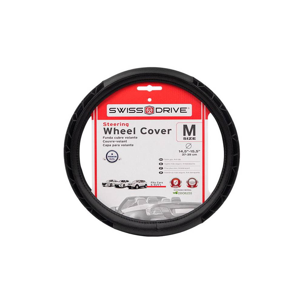 Forro de timon swiss drive m prisma negro