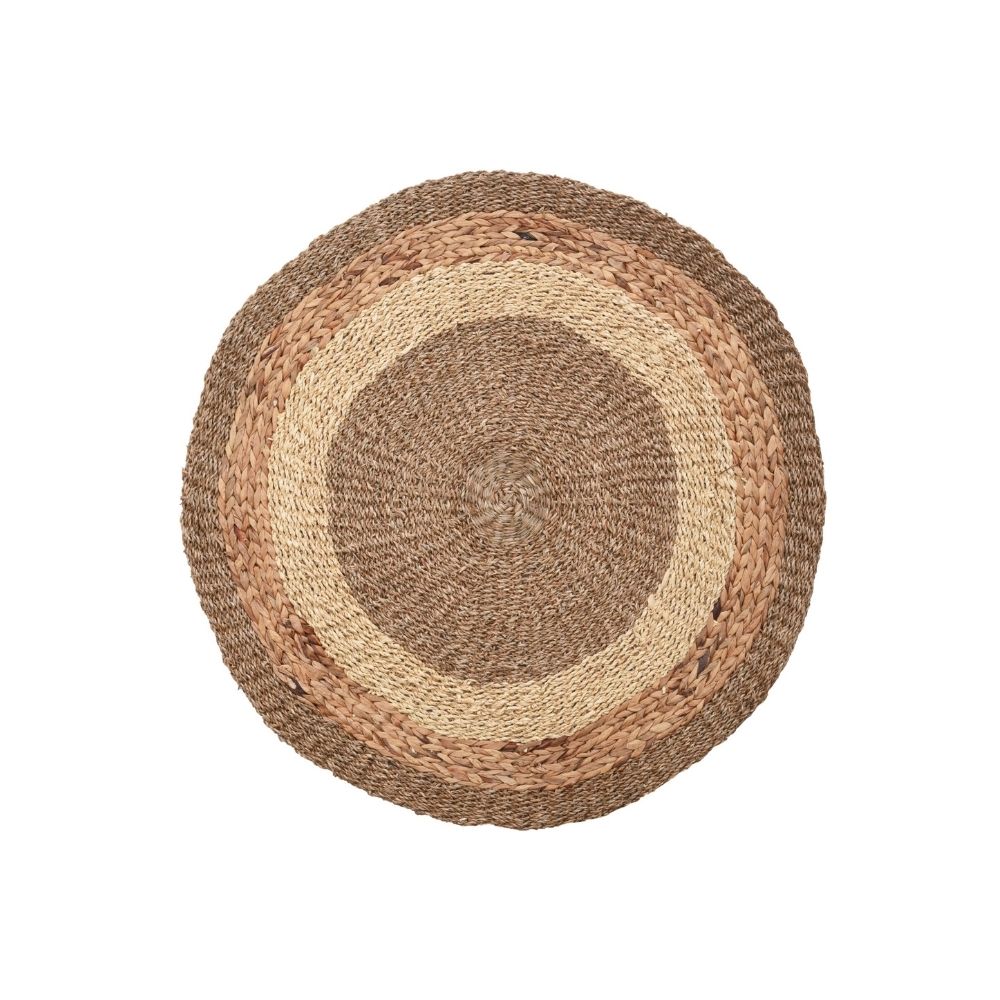Alfombra decorativa yute redonda 120cm