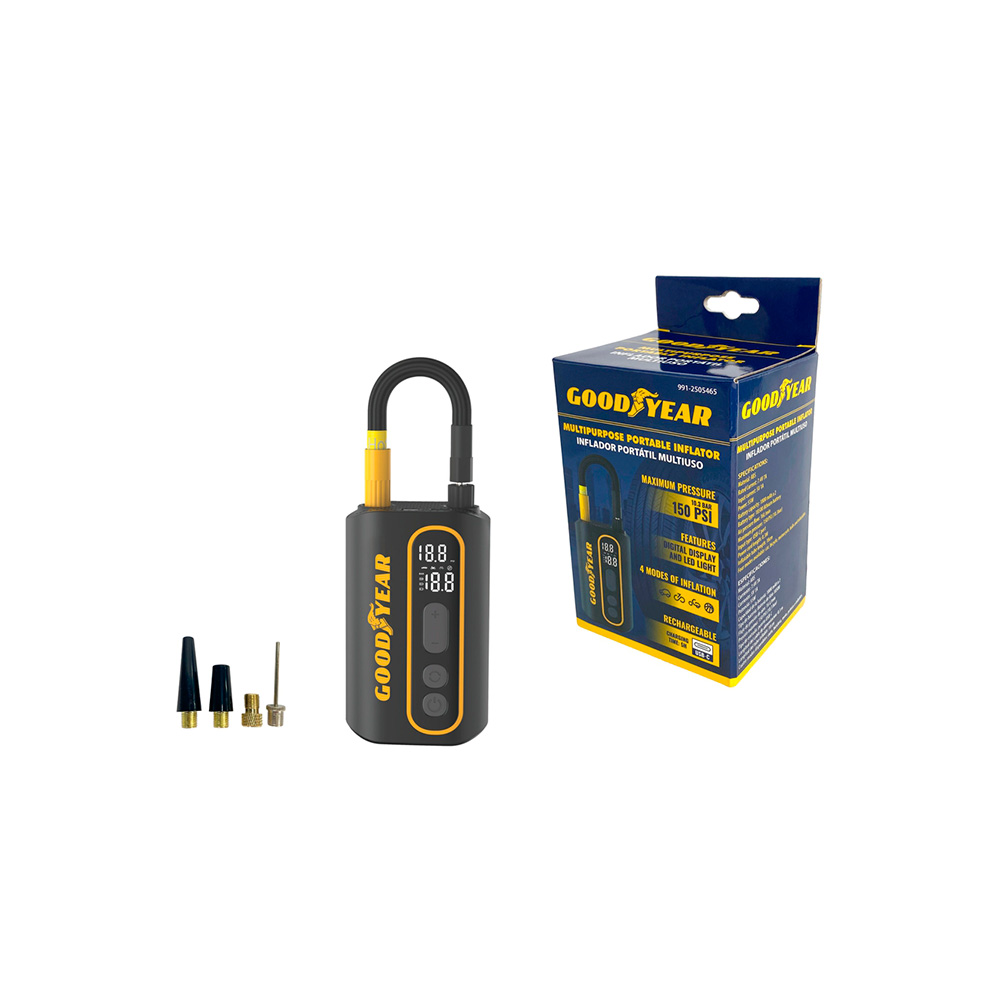 Compresor de aire portatil 150psi c- luz p- auto