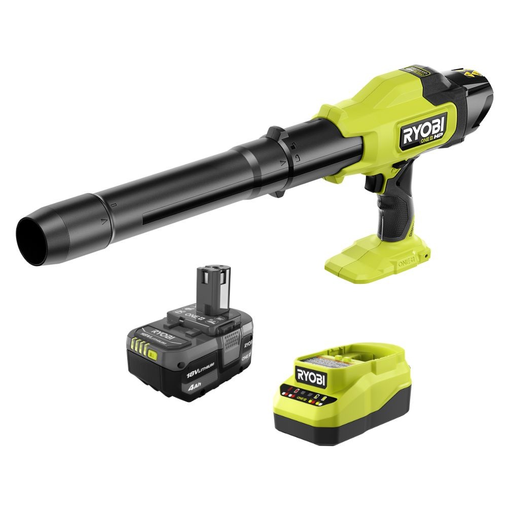 Sopladora inalambrica compacta 18v 4.0ah + cargador one+