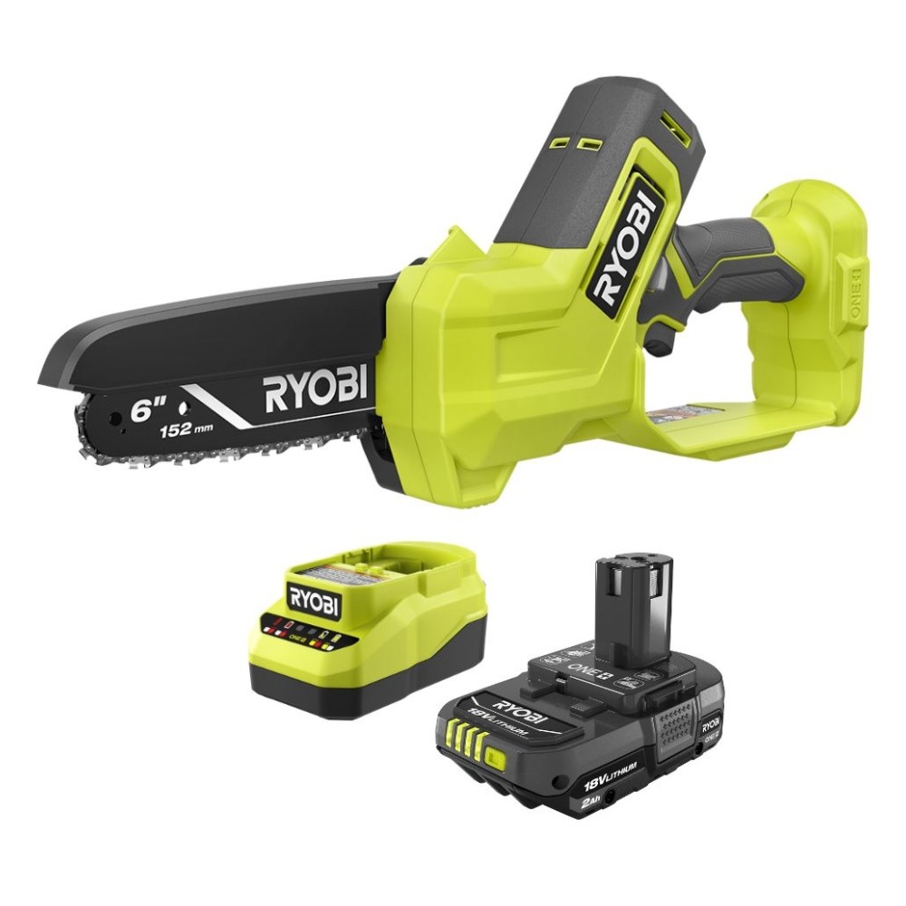 Motosierra 6 pulg (15.24 cm) inalambrica 18v 2.0ah + cargador one+