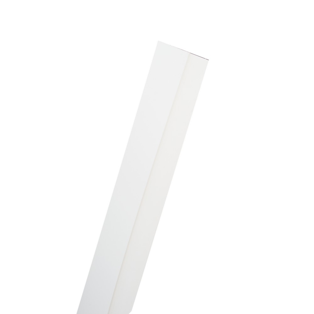 Guardapolvo adhesivo blanco 1 ½ x 36 in