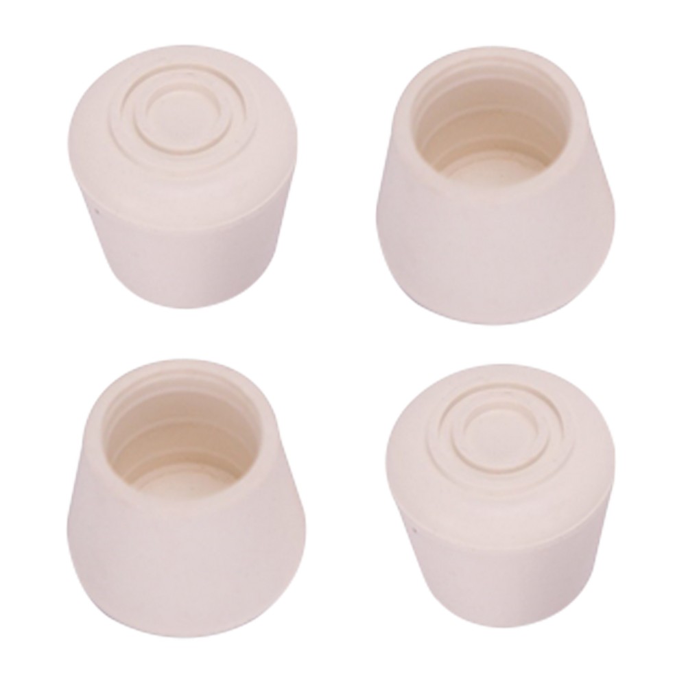 Protector de hule blanco externo para mueble 3-4 pulg set 4 pzas
