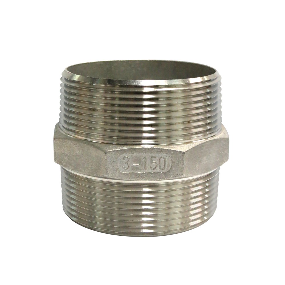 Niple acero inoxidable 3 pulg