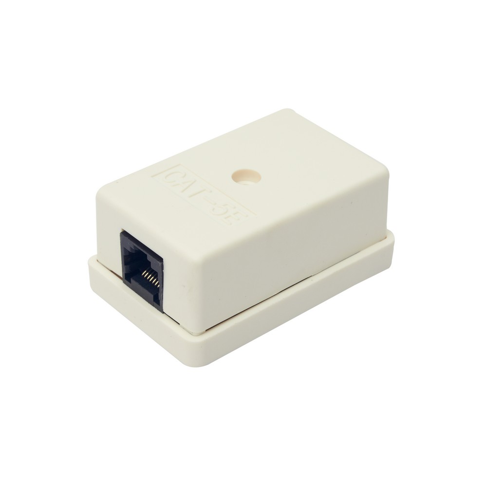Tomas Rj Caja superficial para rj45 - Tomas modulares y de datos