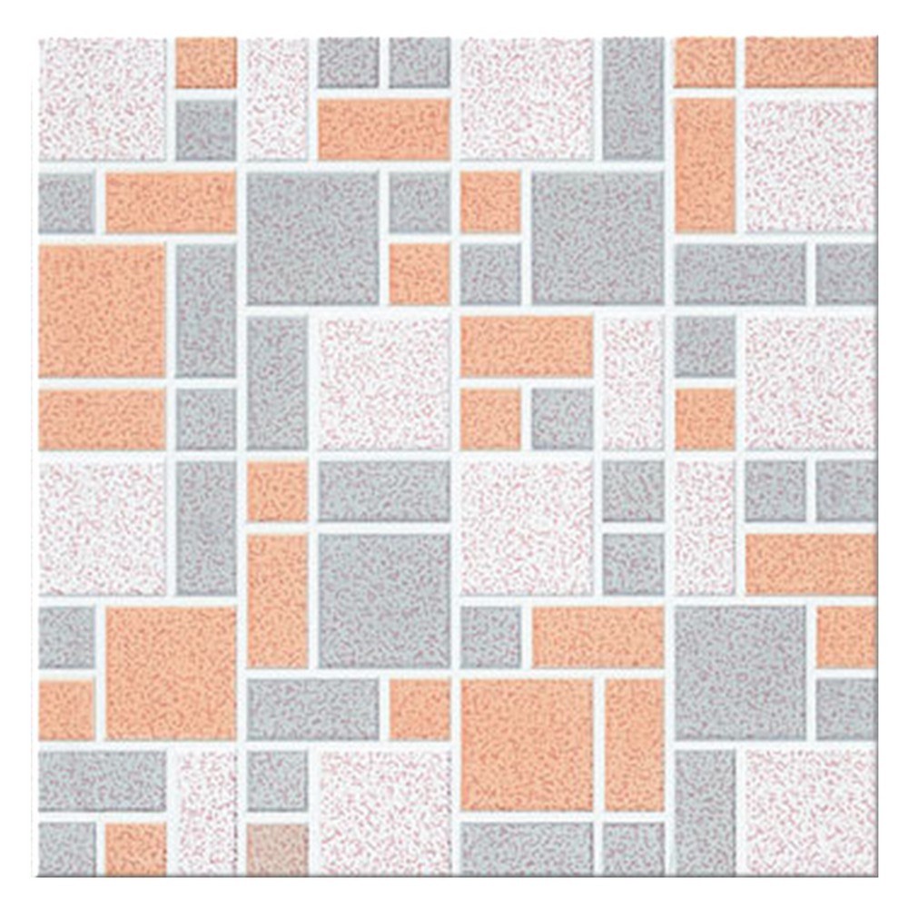 Cerámica de piso 33x33 cm mosaico rosa antideslizante